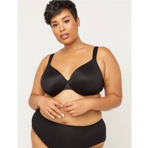 New Women’s Plus Size Full Coverage Bra Black